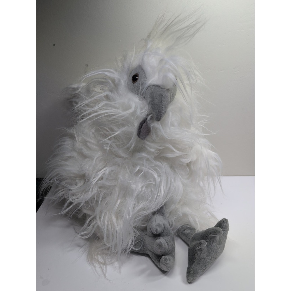 Red Shed Tractor Supply White Silkie Chicken Plush Fluffy Rooster